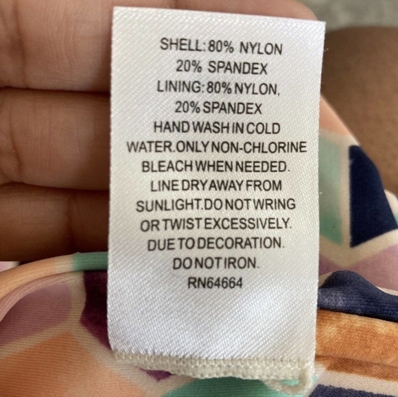 Tori Praver Swimwear Seafoam for Urban Outfitters in Geometric Print - Picture 13 of 15